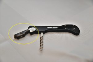 Esempio cavatappi a leva Esempio cavatappi a leva