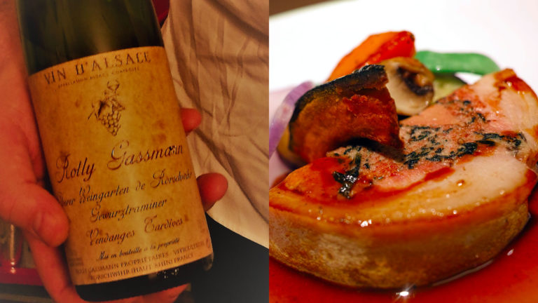 abbinamento vino foie gras