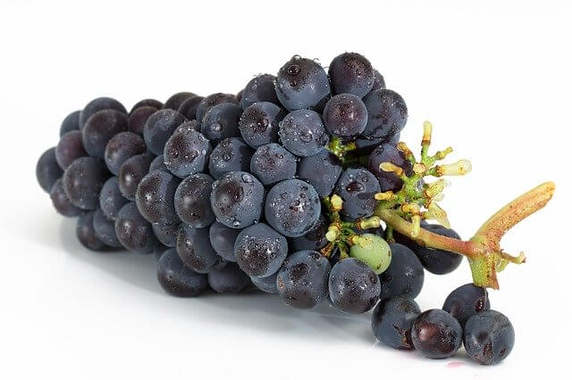 grappolo uva a bacca nera